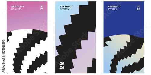 Futuristic brutalist style background collection with high contrast shapes. High-quality asset for podcast cover art, lifestyle magazine layouts, and experimental marketing campaigns.