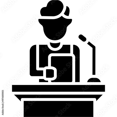 Lecture Speaker Icon