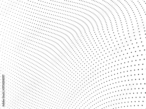 Minimalist halftone pattern with subtle dots and gentle waves.