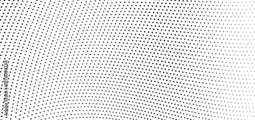 Modern pop art texture with halftone dots and wavy lines.