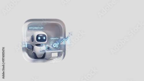 AI Productivity Agent — Analytics and Reporting, Copy Space