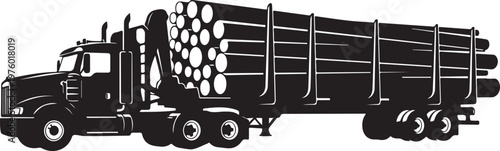 Log truck, lumber transport, timber hauler, wood logs