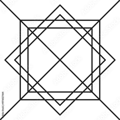 Minimalist Y2K Aesthetic Vector Element