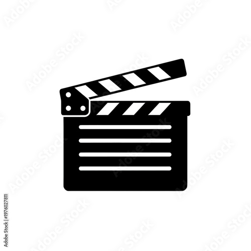 Film Clapperboard Line Icon