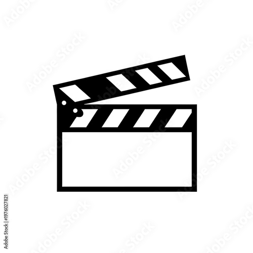 Film Clapperboard Line Icon