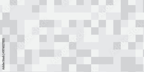 Seamless pattern with squares. Abstract pixel and cube background. Vector digital mosaic pattern. Geometric light elements tile art backdrop.