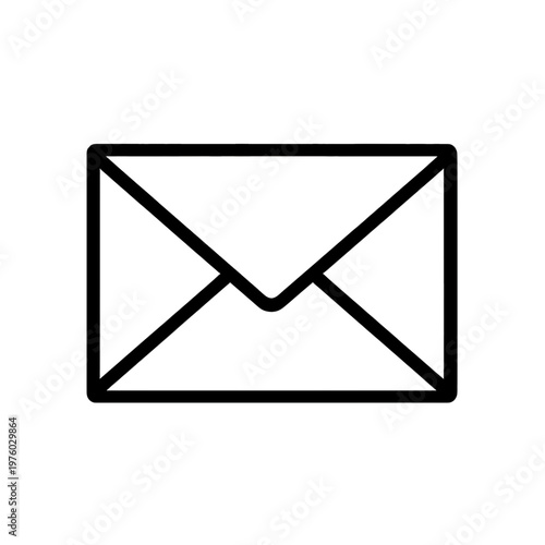 Minimalist Email Line Icon
