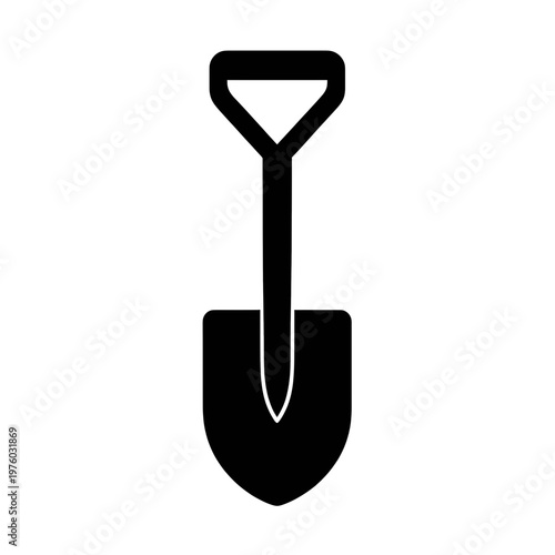 Shovel Tool Line Icon