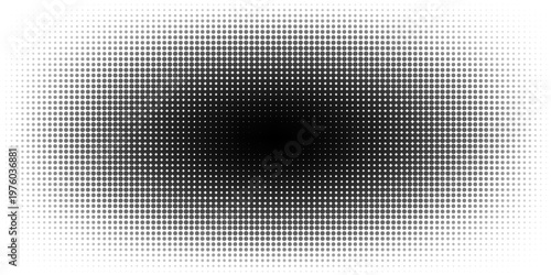 Grunge halftone gradient background. Faded grit noise texture. White and black sand wallpaper. Retro pixelated backdrop. Anime or manga style comic overlay.