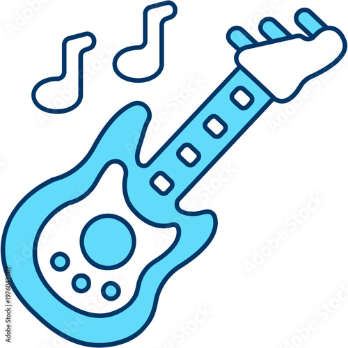 Toy Guitar Icon