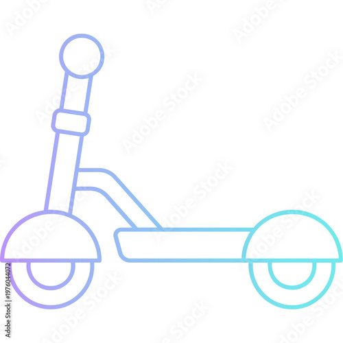Kids Scooter Icon
