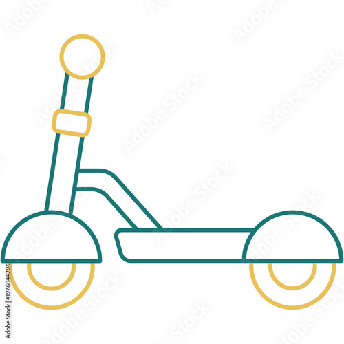 Kids Scooter Icon