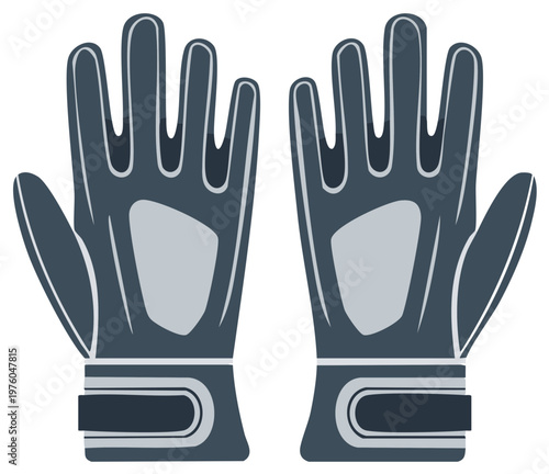 Pair of racing gloves, hand protection for motorsport or sports, driver gear