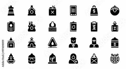 Black icons on white background.
