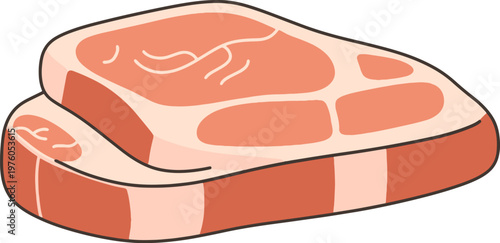 Fresh Beef Steak Raw Meat Cut