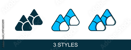 Filled outline Zongzi in bamboo steamer icon isolated on white background. Delicious rice dumplings. Vector