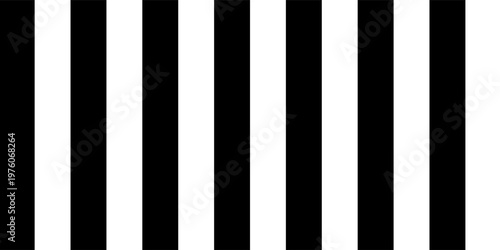 Black and white strips with repeat seamless style, replete image design for fabric printing or wallpaper, shirt print patter, vertical strip