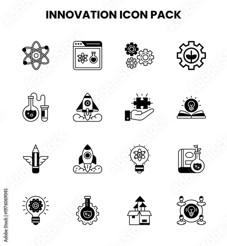 Innovation DuoTone Bundle Icons Pack