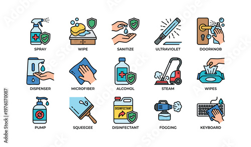 Cleaning and sanitization techniques for hygiene and safety