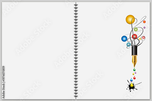 Doppelseite Kreativität