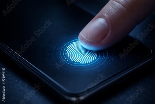 Fingerprint Recognition on Smartphone Screen for Biometric Security