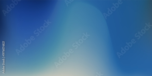 Soft Blue Gradient Abstract Background With Gentle Light Blur and Minimal Texture.
