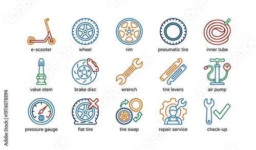 E-scooter maintenance essentials: tools and parts for tire repair and check-up