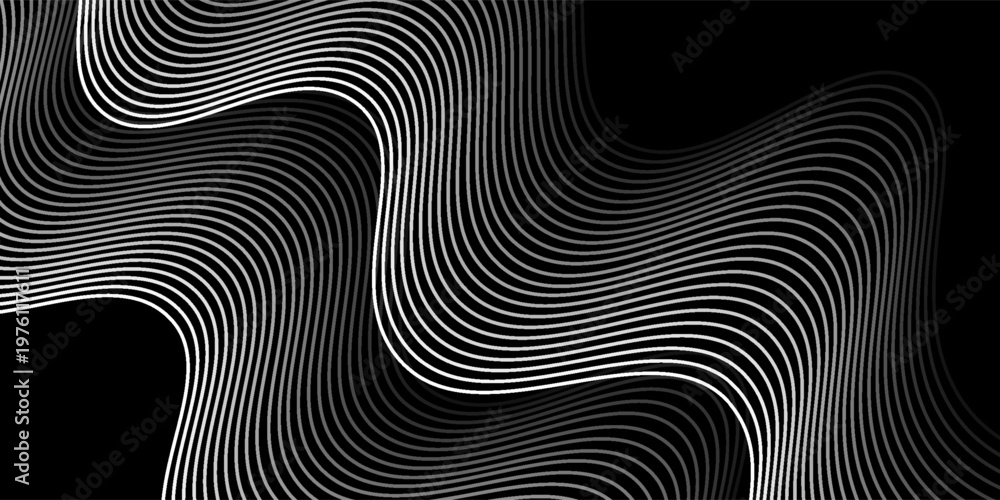 Fotografia Abstract background with waves for banner