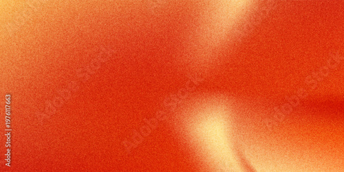 Warm orange yellow red gradient background. Autumn colored blurred wallpaper. Fall smooth gradation backdrop for banner, poster, leaflet, brochure, booklet. Vector abstract fiery template overlay