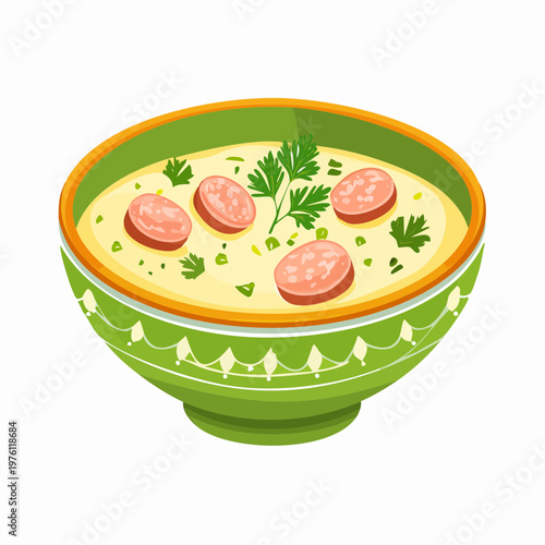 Schlesische Kartoffelsuppe