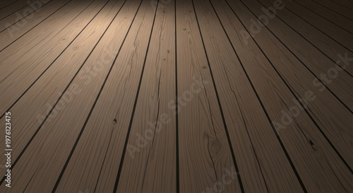 Rich wooden floor texture, showcasing natural plank patterns and soft lighting, providing a versatile and warm background for diverse design projects