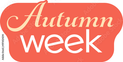 Autumn week 어텀 위크 아이콘