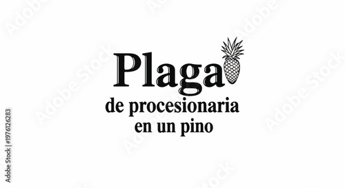 Graphic with text and a pineapple illustration on a white background