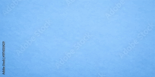 Clean seamless blue paper texture with a blank light watercolor design and a rough grunge cardboard surface backdrop for an abstract vintage wall wallpaper