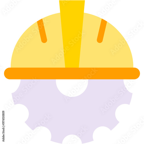 Vector Icon Safety Helmet, Safety, Helmet, Tools, Construction