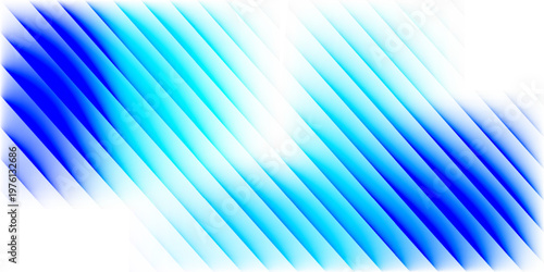 Transparent refracted fractal glass gradient effect, ribbed glass vibrant texture