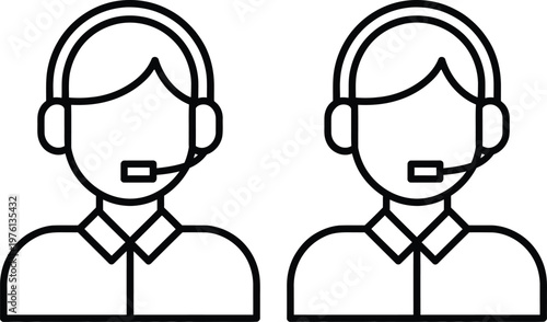 Illustration of three individuals using differently colored toilets in various actions