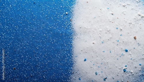 Grainy White And Blue Background