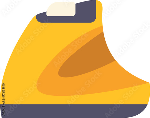 Yellow tape measure tool displaying common construction equipment