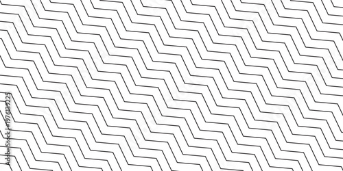 Waves line set. Wave ornament pattern. Set of wavy zigzag lines. Wave thin line background. vector