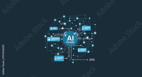 A calming, dark blue background evokes a sense of trust, stability, and professionalism. Suitable for website design, branding, or conveying a modern,