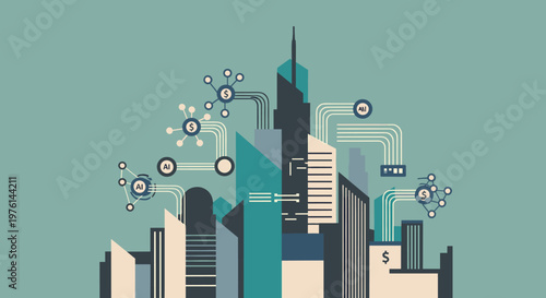 A calming blue-green backdrop evokes tranquility and professionalism, ideal for website designs, presentations, or branding that needs a peaceful, tru