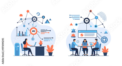 A modern server icon illustration conveying data storage, network infrastructure, and technological advancements, suitable for website graphics and ma