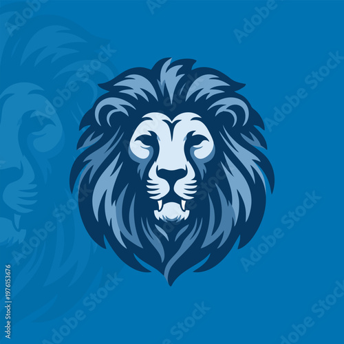 Lion logo vector design. Lion Head icons. Lion icon simple sign.