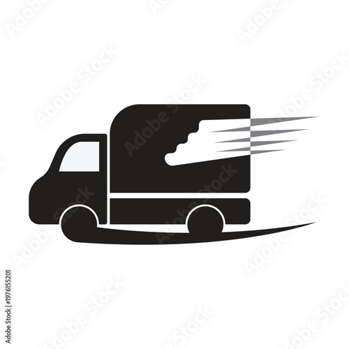 fast delivery express logo