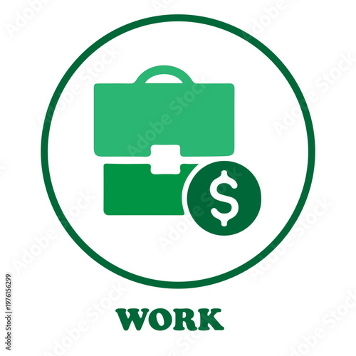 Work and Finance Icon