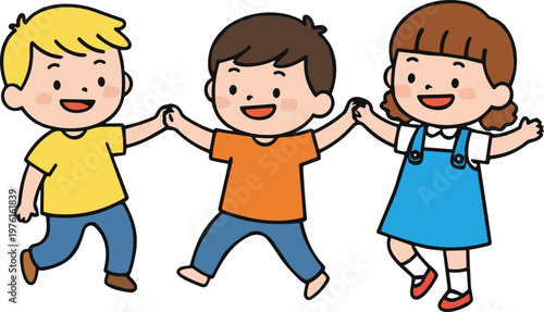 유치원의 즐거운 아이들