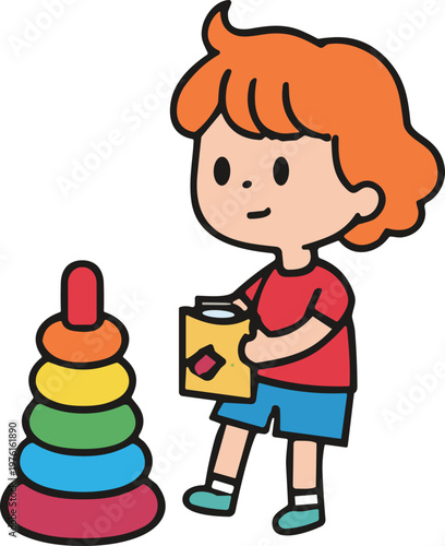 유치원의 즐거운 아이들