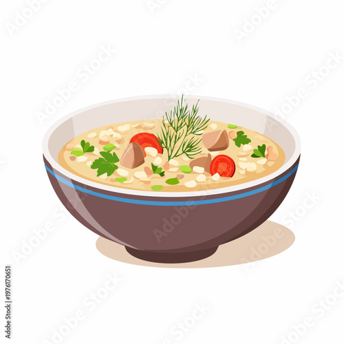 Schlesische Graupensuppe