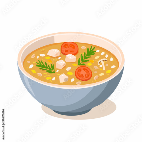 Schlesische Graupensuppe